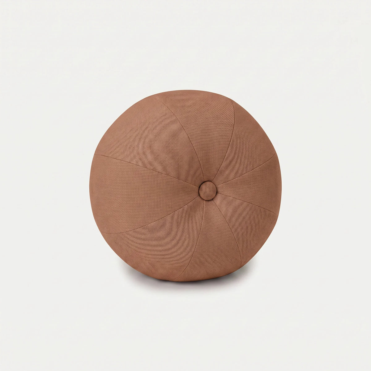 Dekokissen Ball mit Knopf