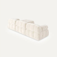 Modulares Sofa Cloud (4-Sitzer) mit Pouffe