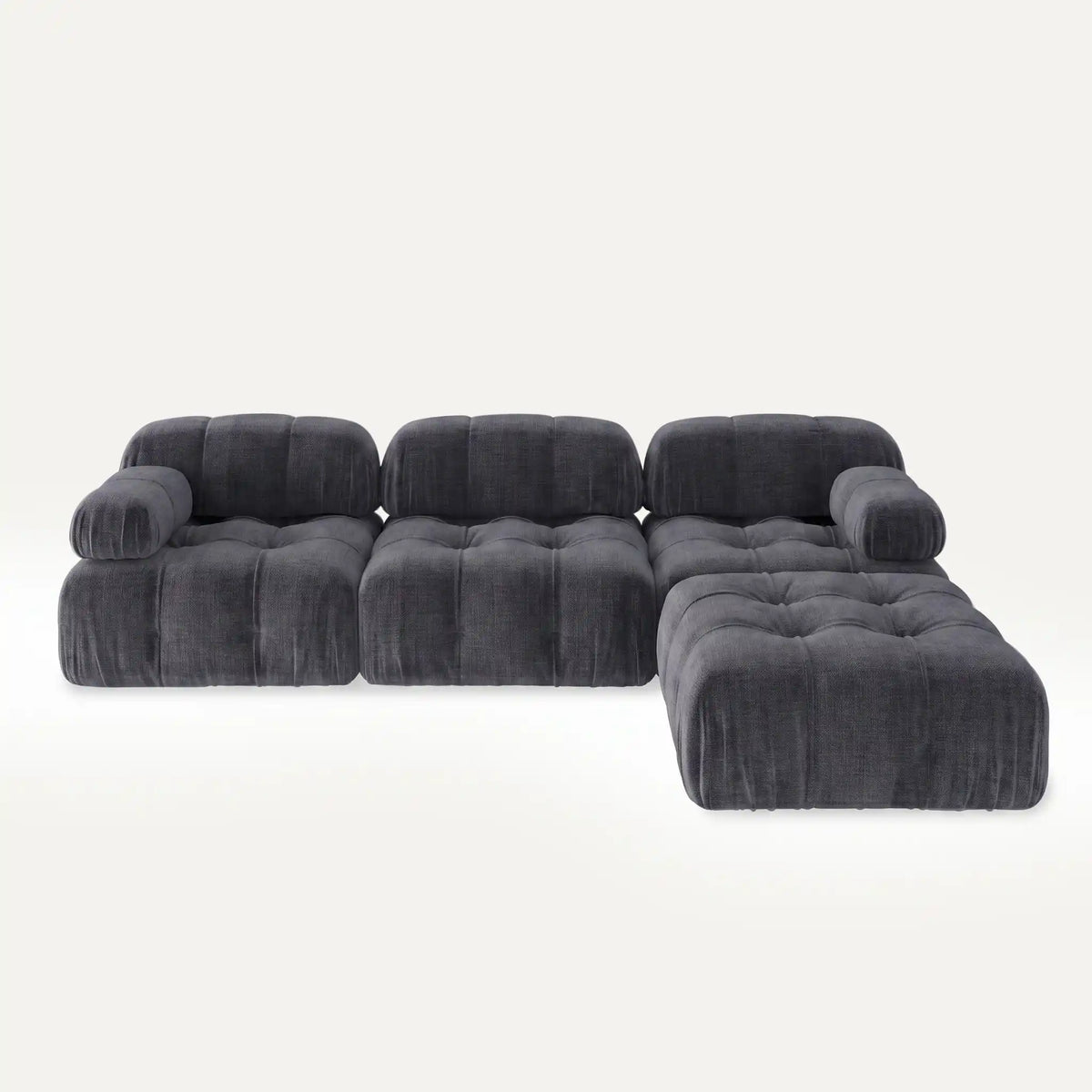 Modulares Sofa Cloud (4-Sitzer) mit Pouffe