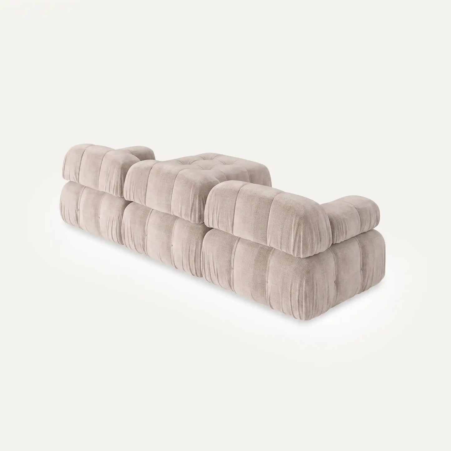 Modulares Sofa Cloud (4-Sitzer) mit Pouffe
