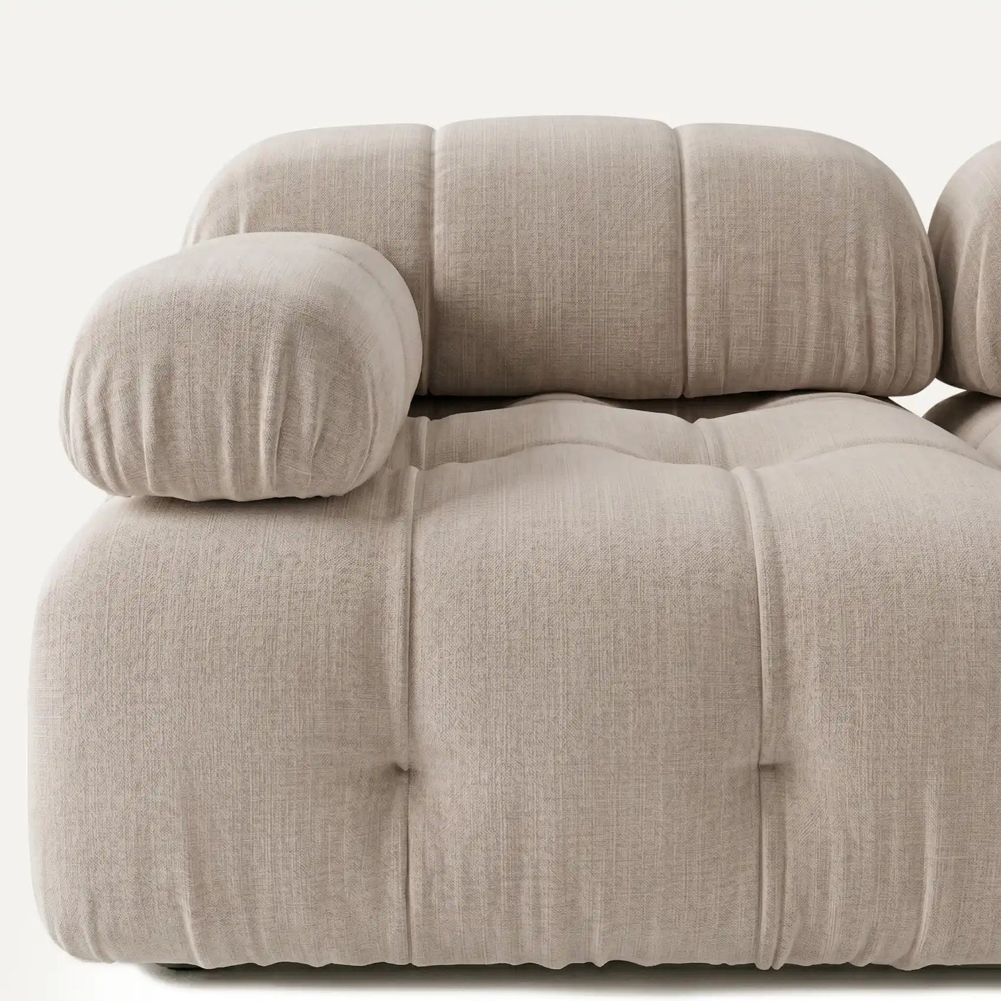 Modulares Sofa Cloud (4-Sitzer) mit Pouffe