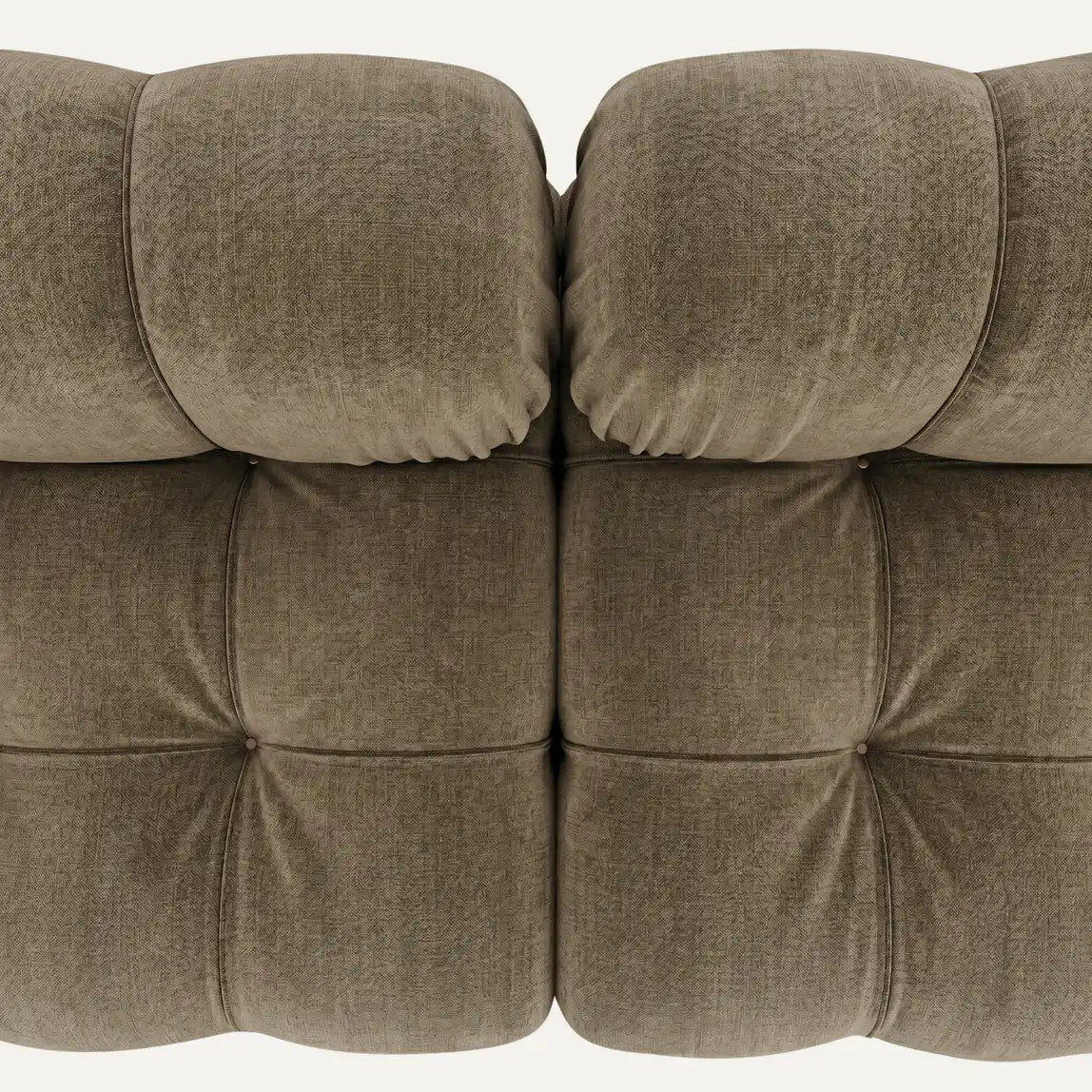 Modulares Sofa Cloud (4-Sitzer) mit Pouffe