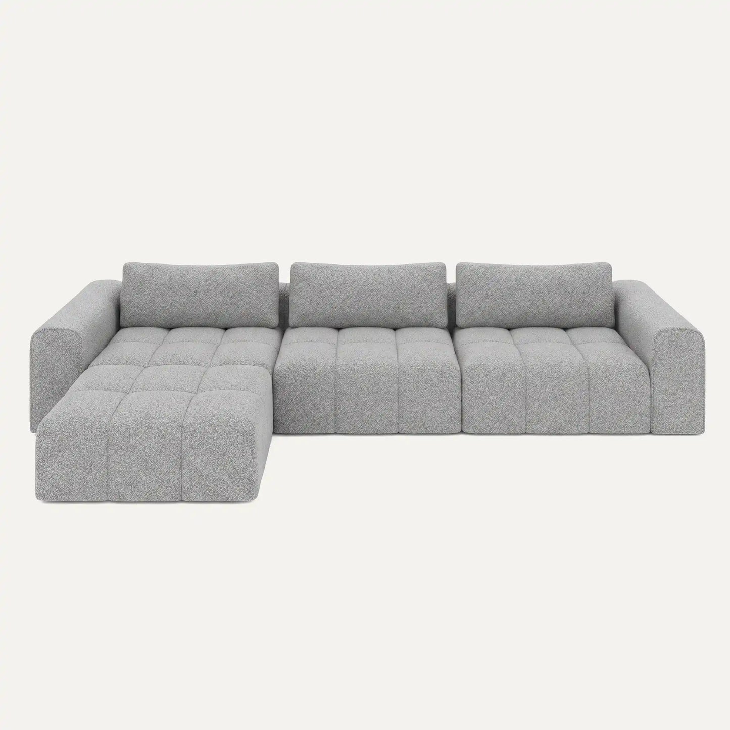 Modulares Sofa Comora (4-Sitzer) mit Pouffe