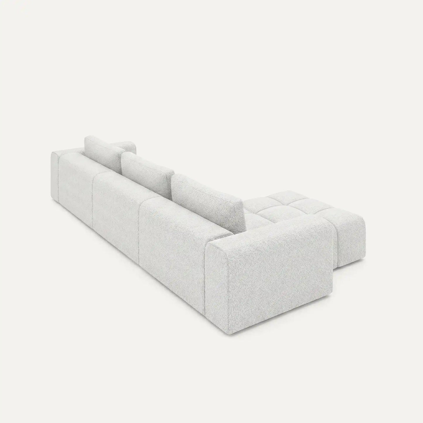 Modulares Sofa Comora (4-Sitzer) mit Pouffe