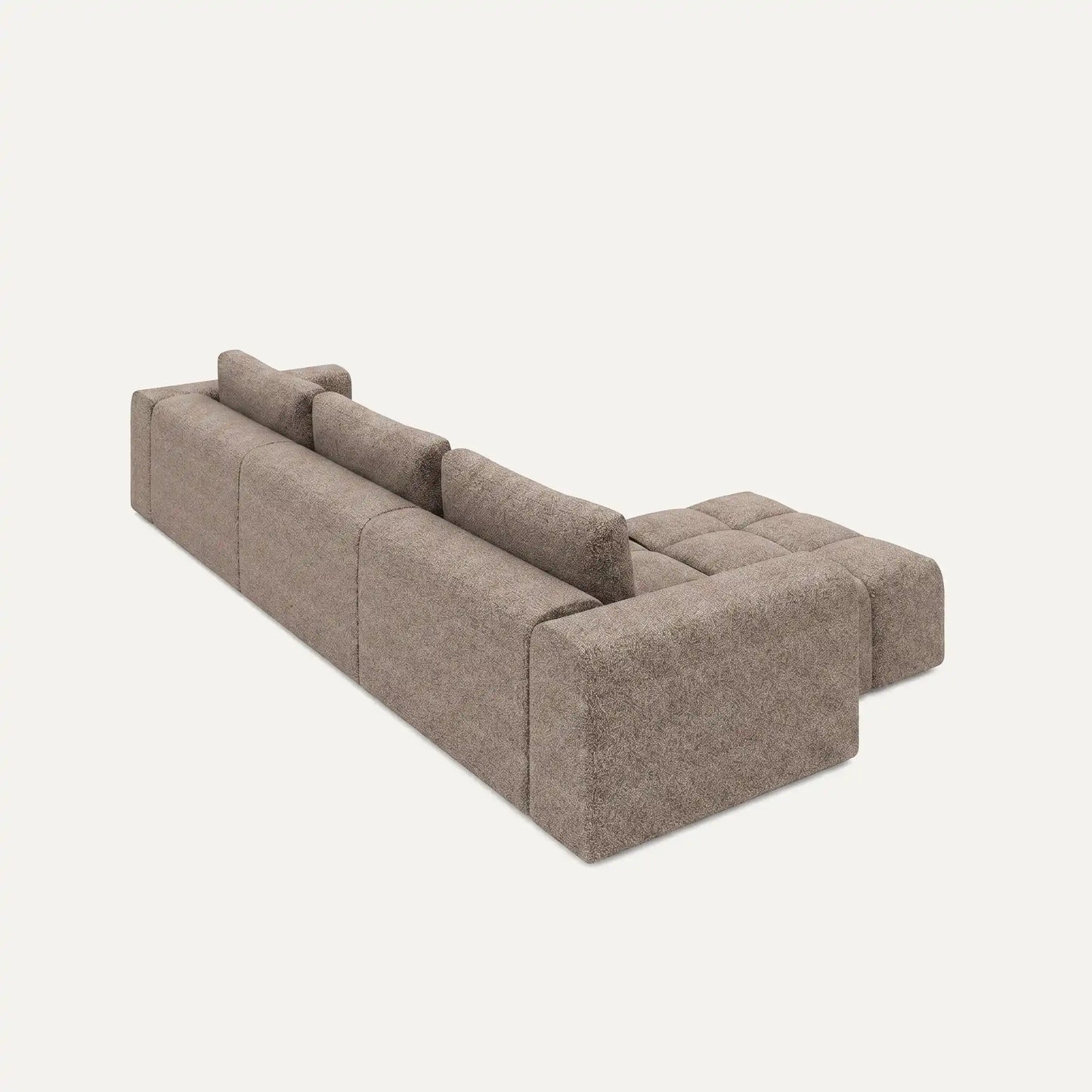 Modulares Sofa Comora (4-Sitzer) mit Pouffe