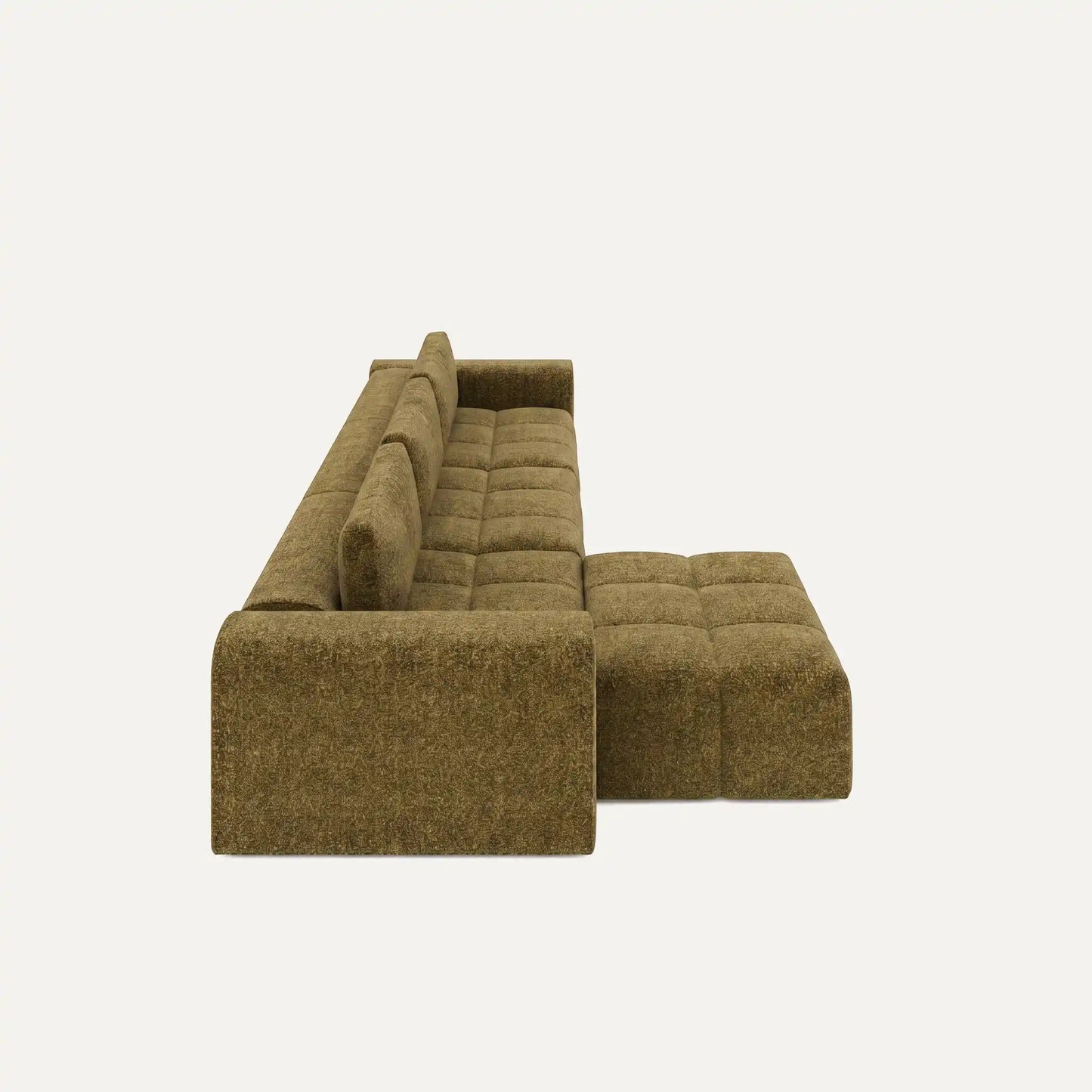 Modulares Sofa Comora (4-Sitzer) mit Pouffe