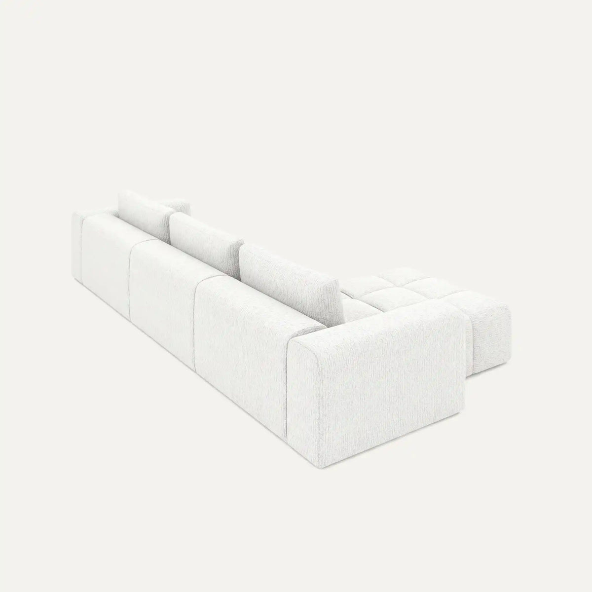 Modulares Sofa Comora (4-Sitzer) mit Pouffe