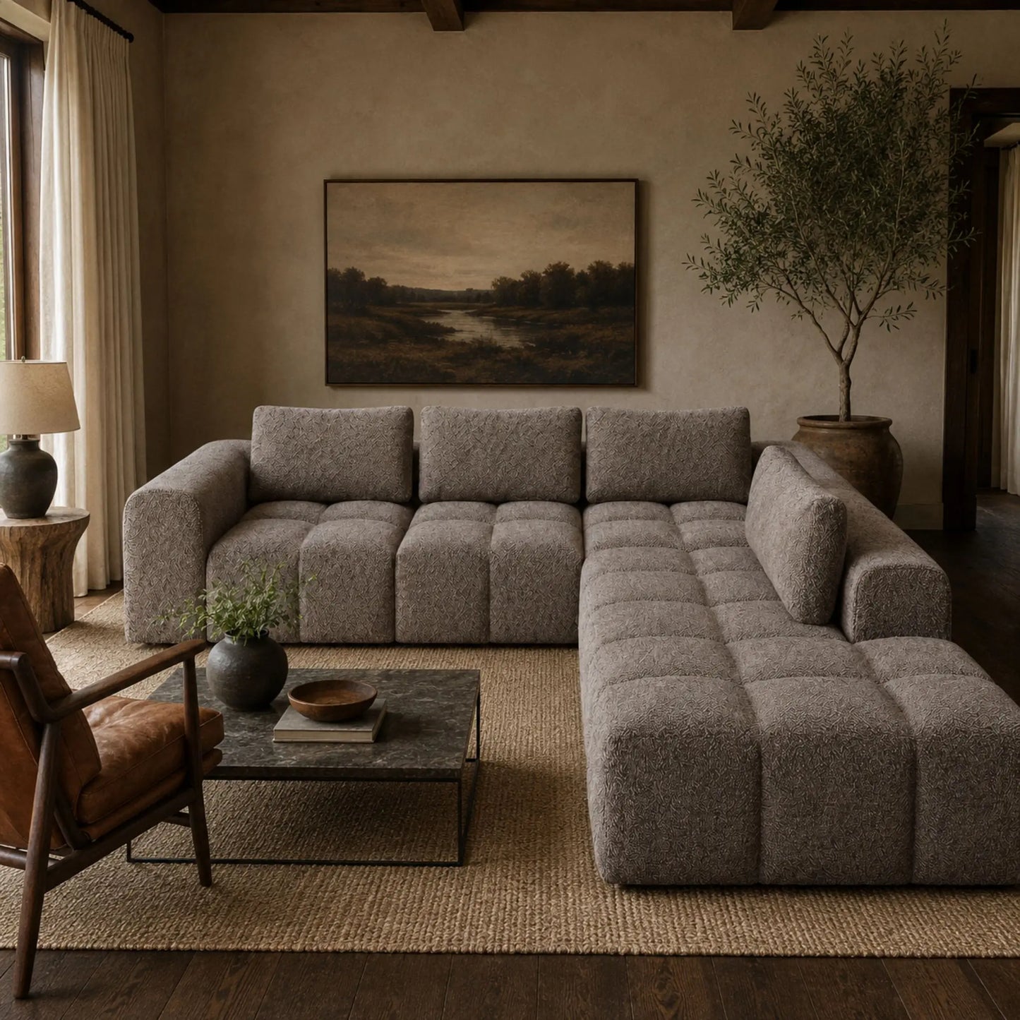 Modulares Ecksofa Ottomane Comora