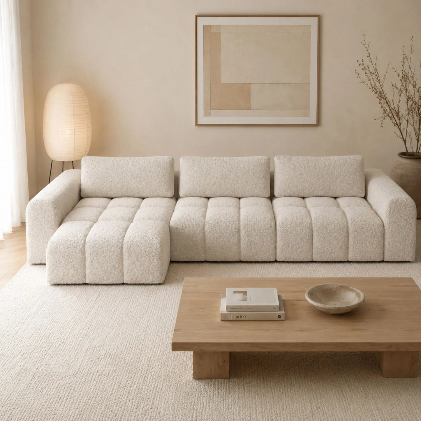Modulares L Ecksofa (groß) Comora
