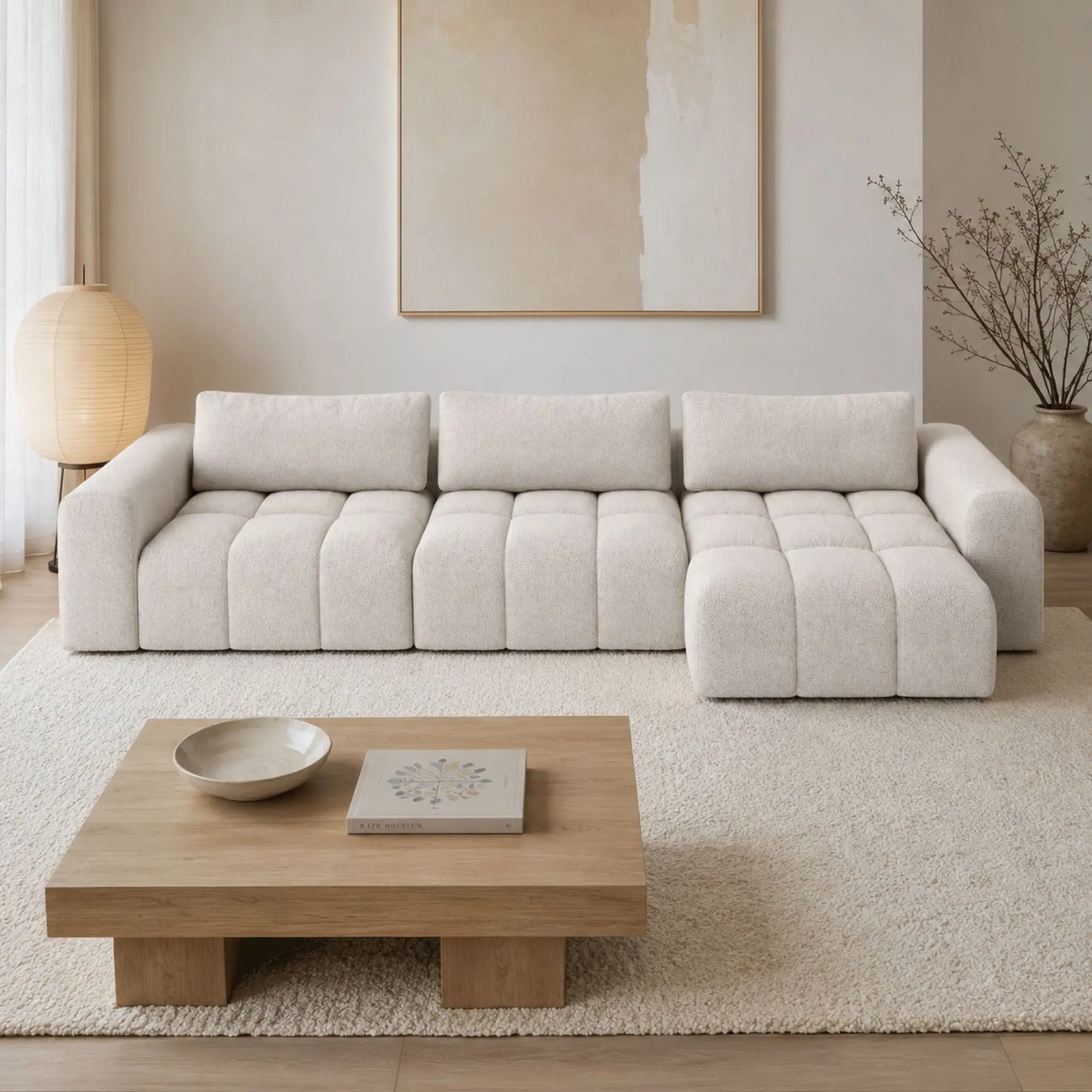 Modulares L Ecksofa (groß) Comora