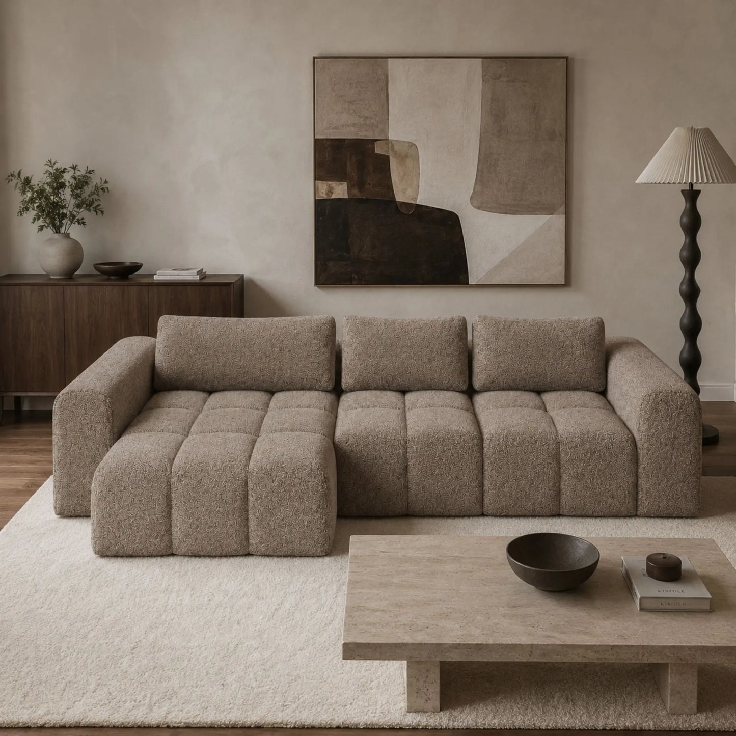Modulares L Ecksofa (klein) Comora