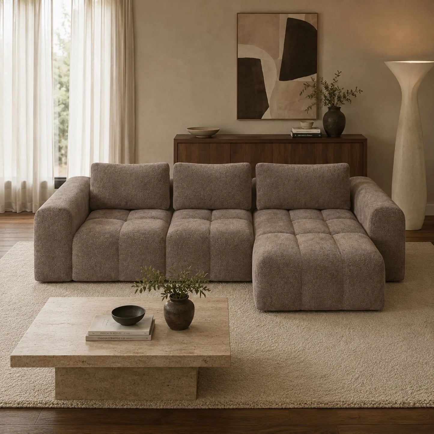 Modulares L Ecksofa (klein) Comora
