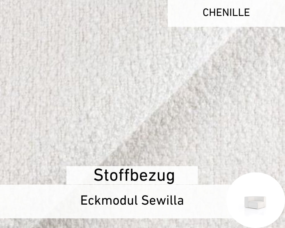 Stoffbezug - Eckmodul Sewilla