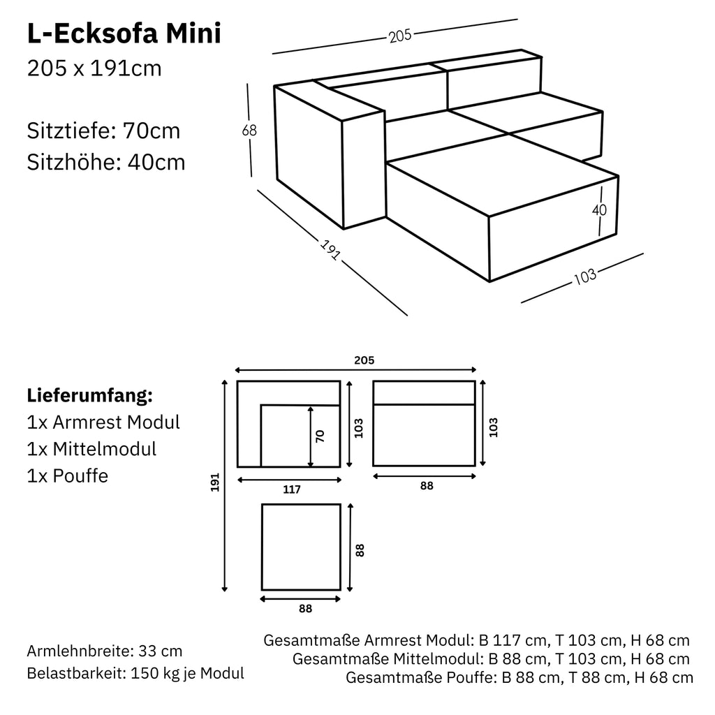 Dimensions et modularité