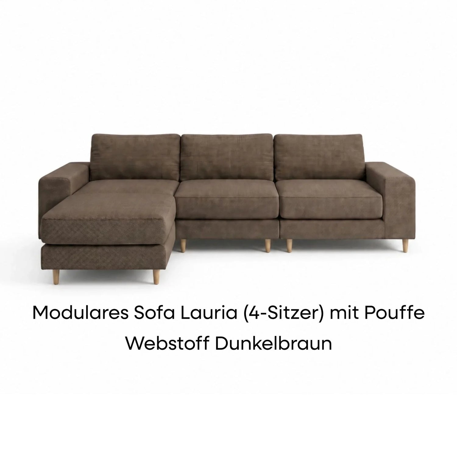 Lauria Webstoff Dunkelbraun