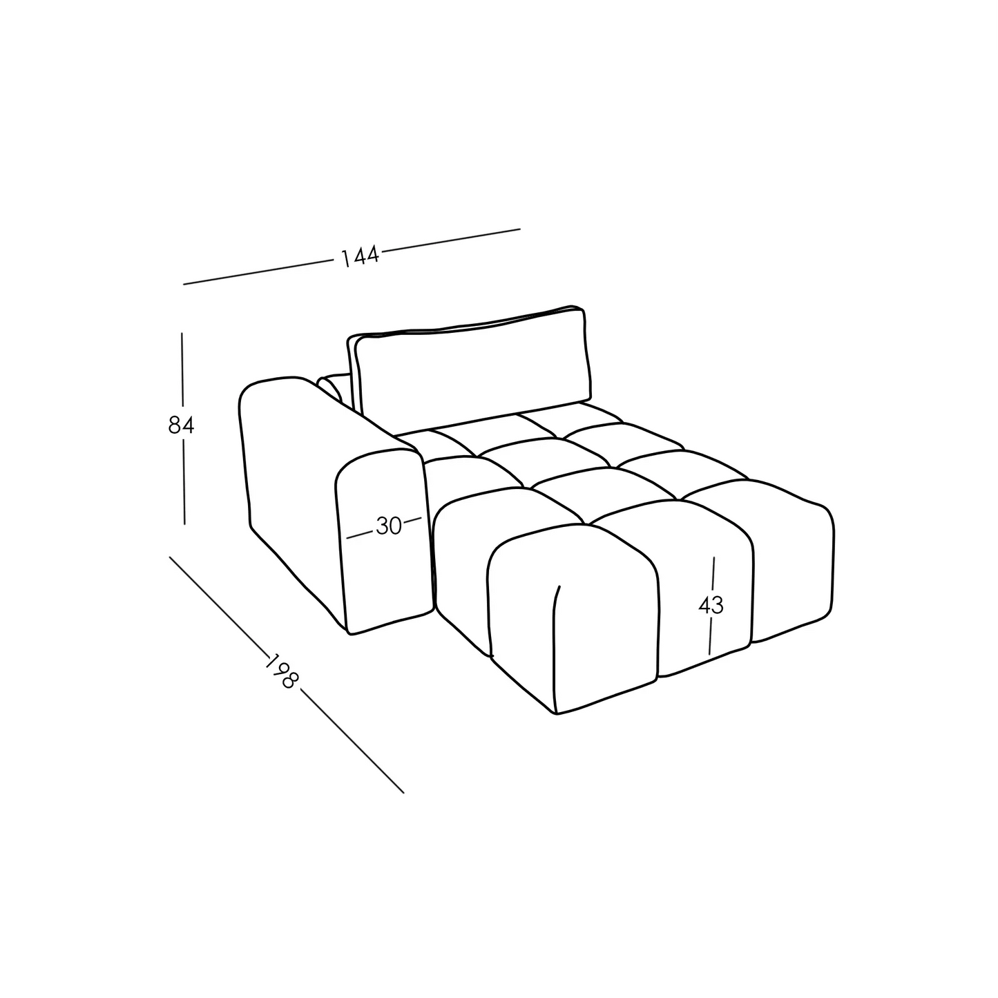Module ChaiseLong Comora (links)