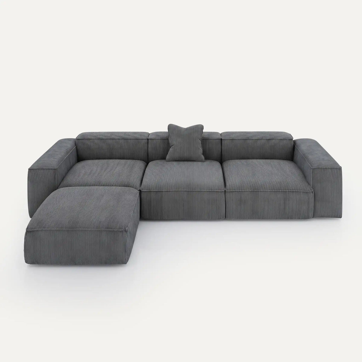Divano modulare Noto (4 posti) con pouf