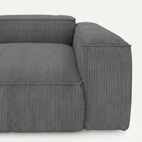 Divano modulare Noto (4 posti) con pouf