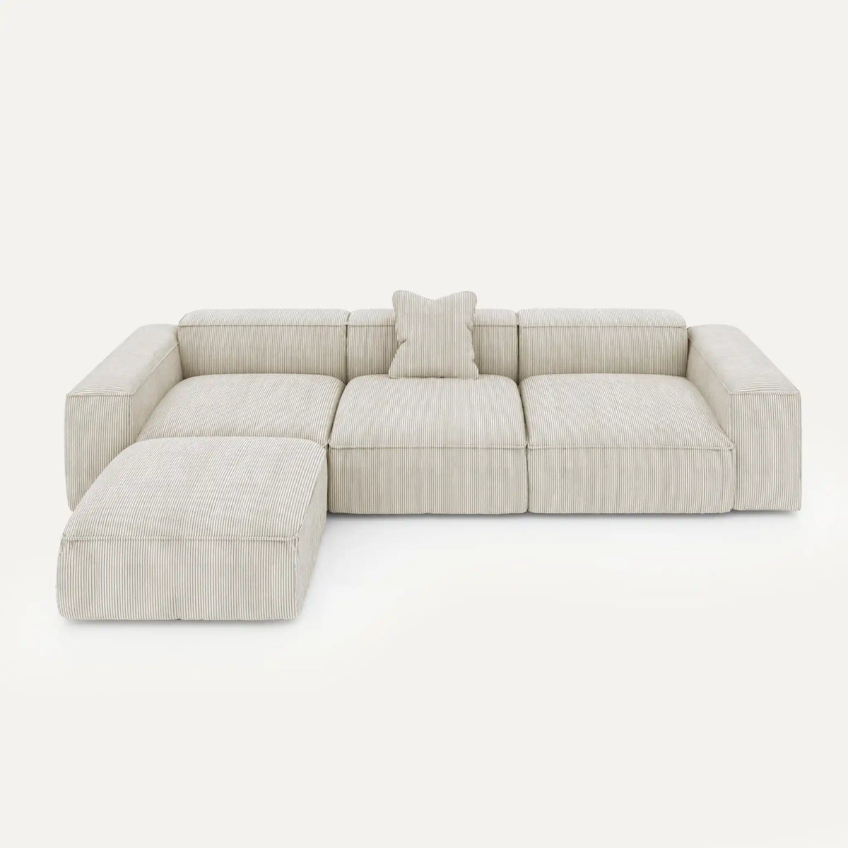 Divano modulare Noto (4 posti) con pouf