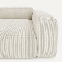 Divano modulare Noto (4 posti) con pouf