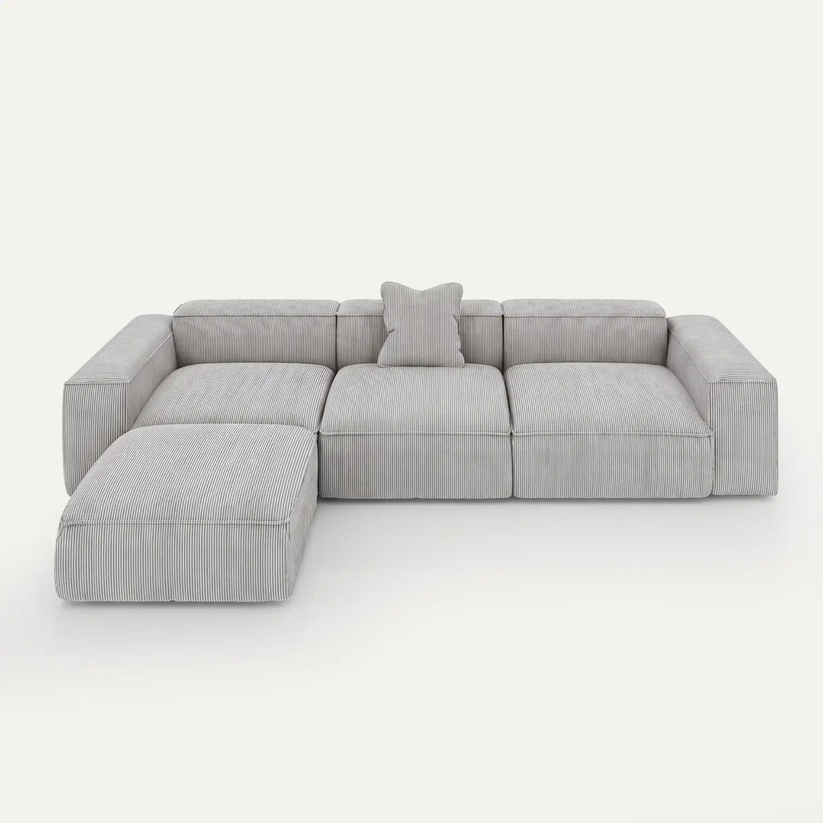 Divano modulare Noto (4 posti) con pouf