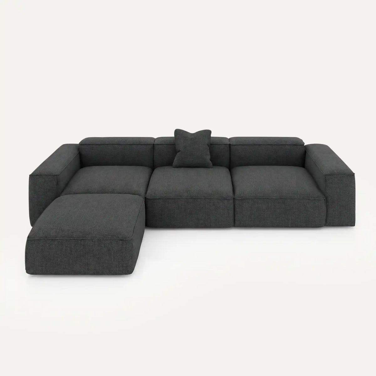 Modulares Sofa Noto (4-Sitzer) mit Pouffe