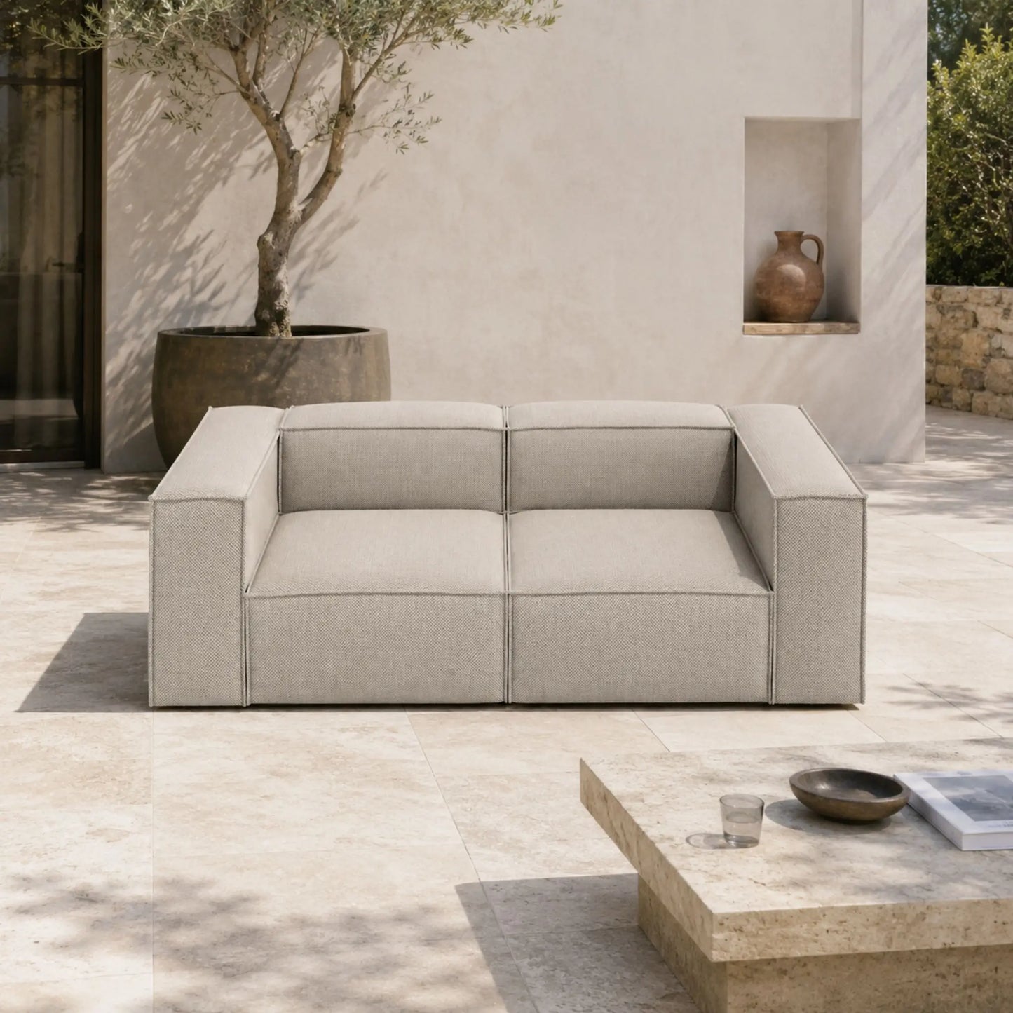 Modulares Sofa Sewilla Outdoor (3-Sitzer)