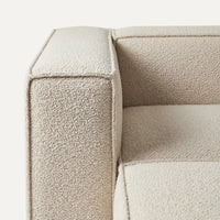 Modulares Sofa Sewilla (4-Sitzer) mit Pouffe