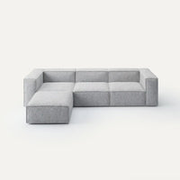 Modulares Sofa Sewilla (4-Sitzer) mit Pouffe