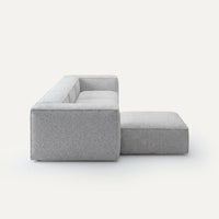 Modulares Sofa Sewilla (4-Sitzer) mit Pouffe