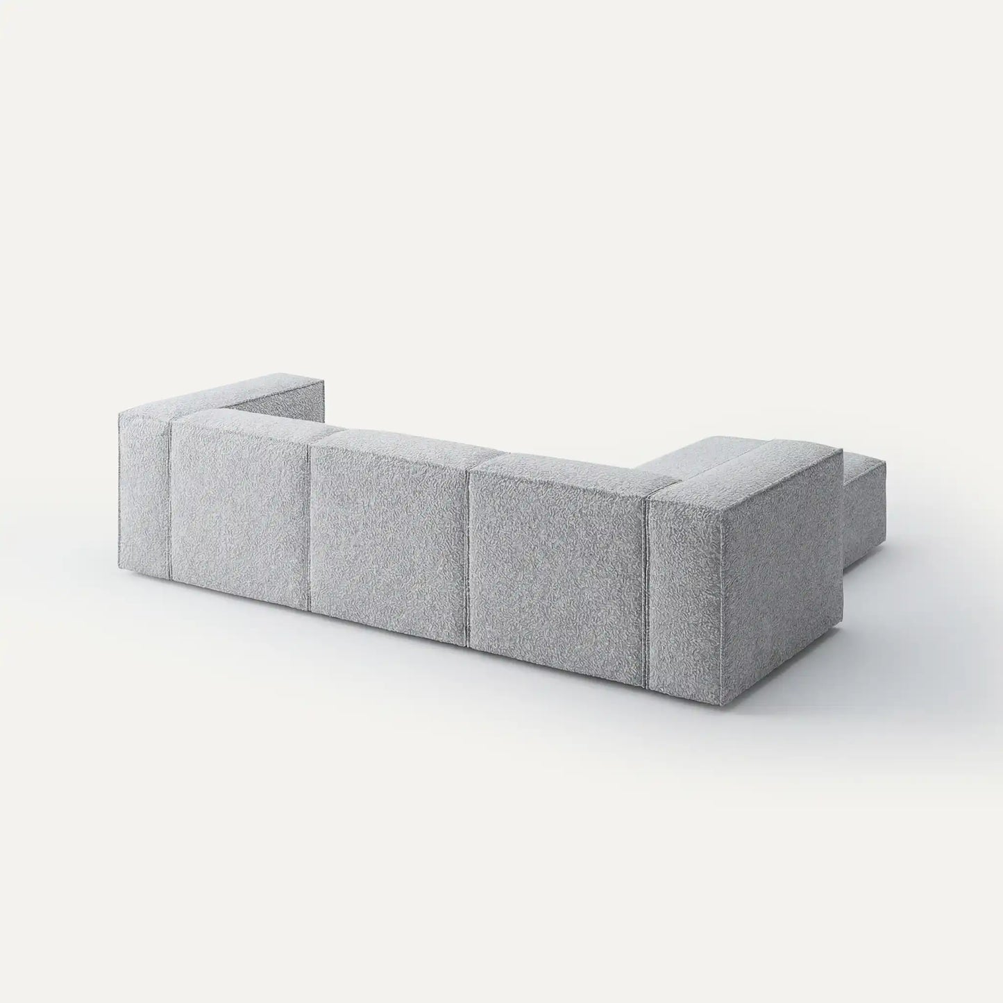 Modulares Sofa Sewilla (4-Sitzer) mit Pouffe