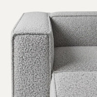 Modulares Sofa Sewilla (4-Sitzer) mit Pouffe