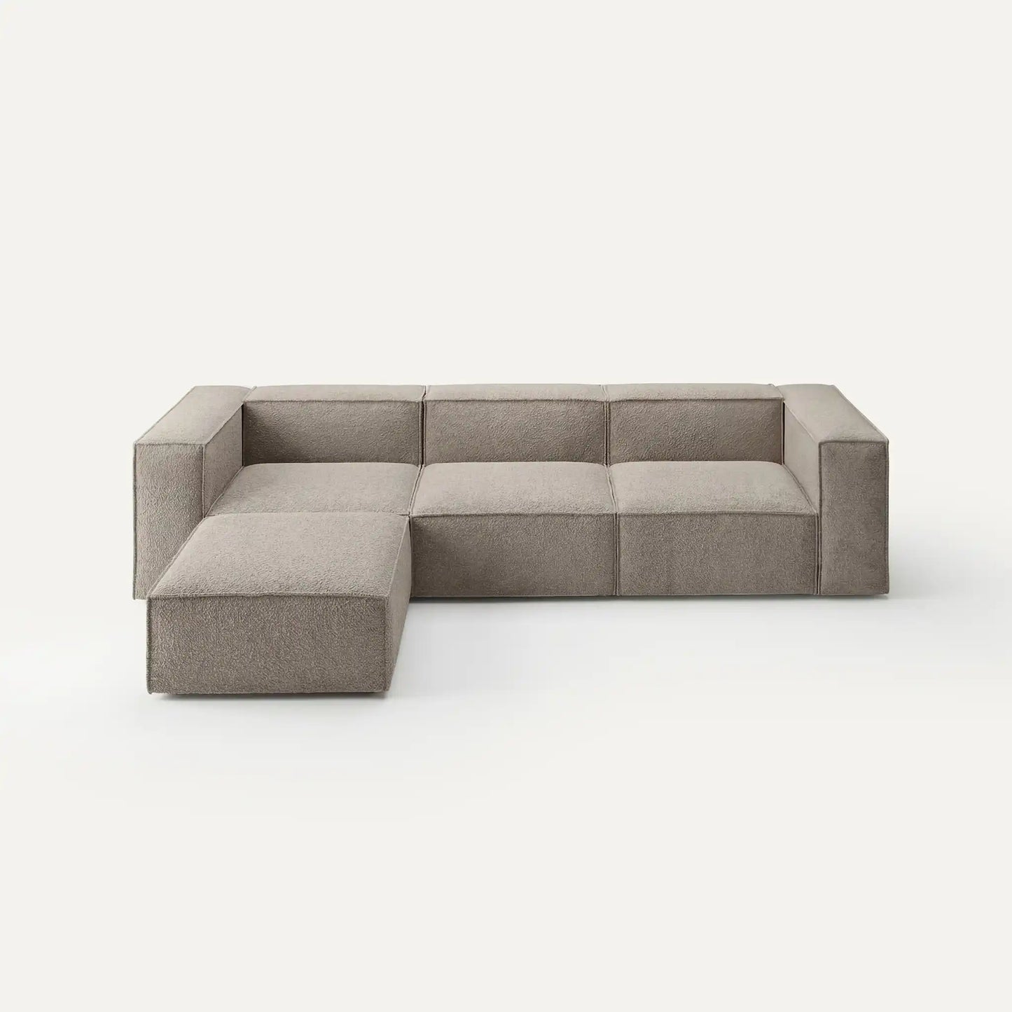 Modulares Sofa Sewilla (4-Sitzer) mit Pouffe