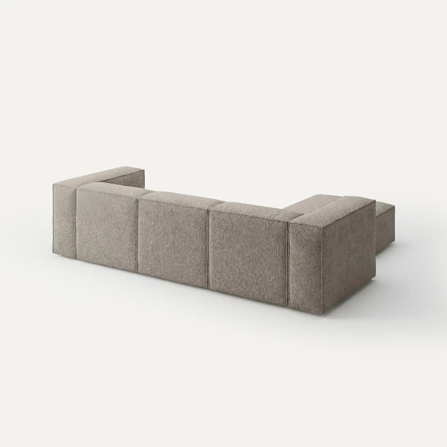 Modulares Sofa Sewilla (4-Sitzer) mit Pouffe