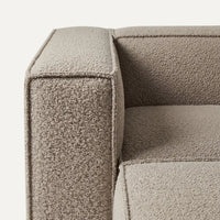 Modulares Sofa Sewilla (4-Sitzer) mit Pouffe