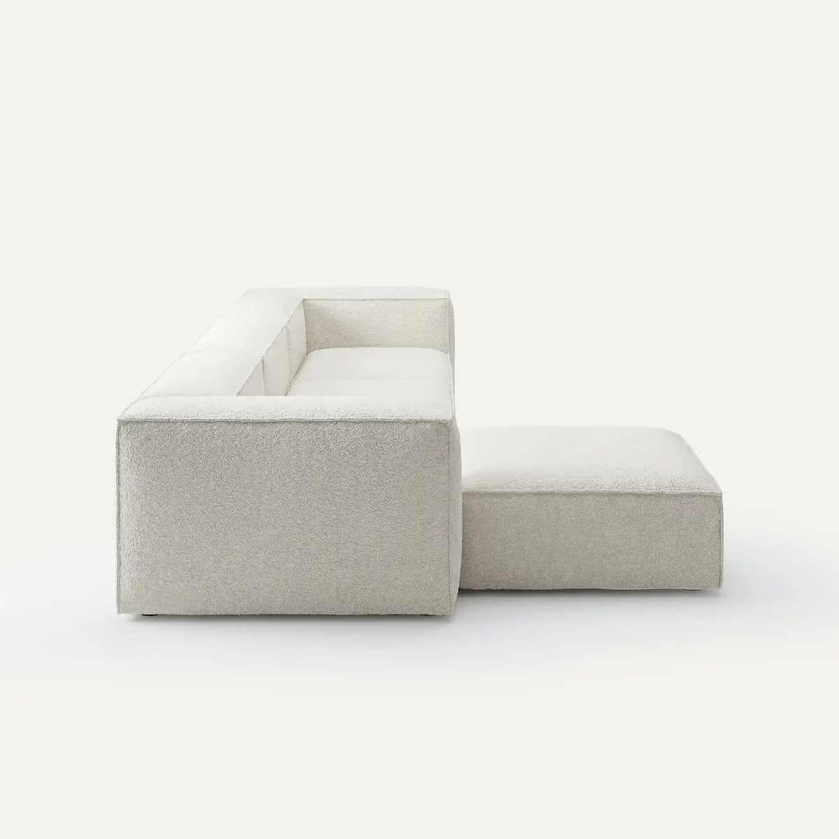 Modulares Sofa Sewilla (4-Sitzer) mit Pouffe
