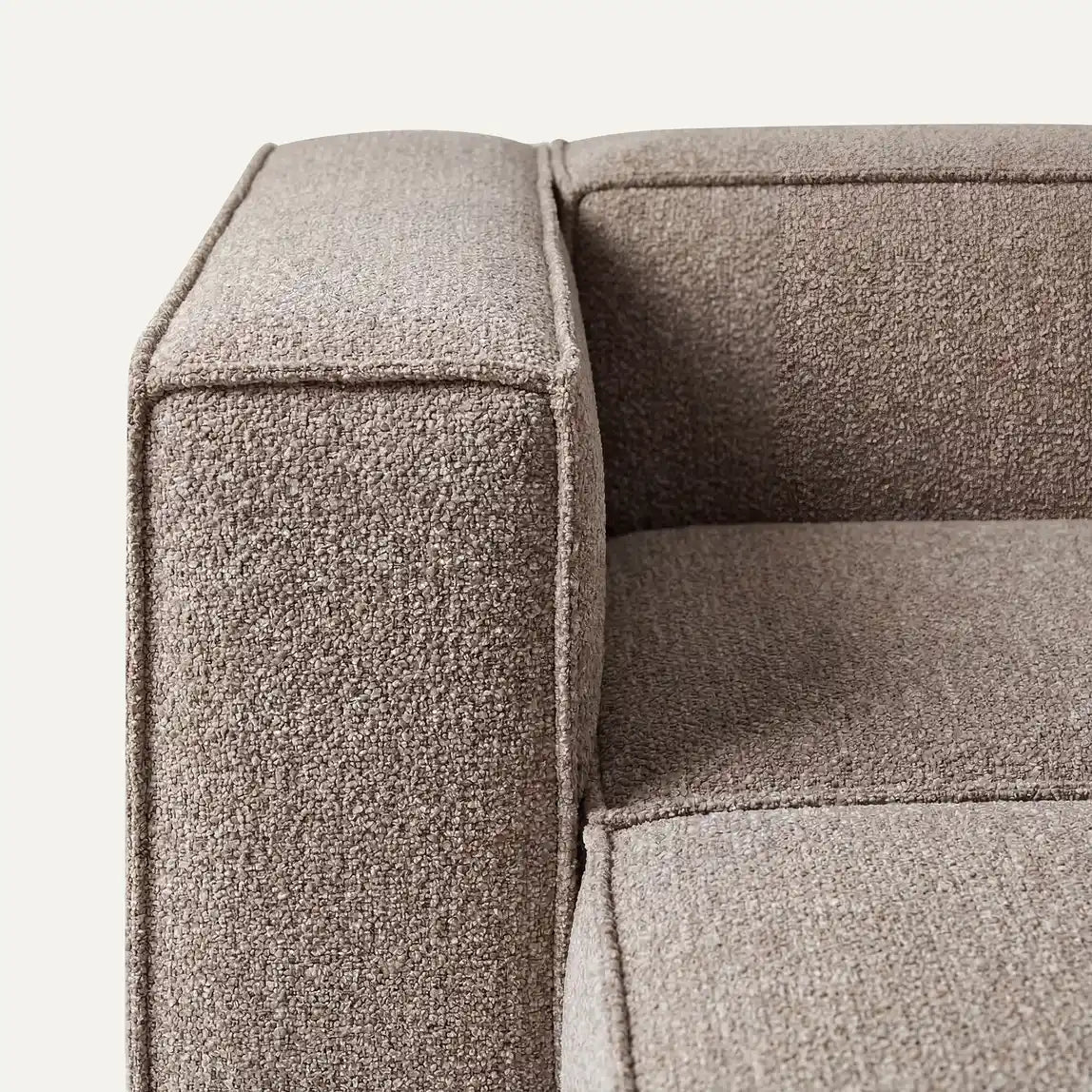 Modulares Sofa Sewilla (4-Sitzer) mit Pouffe