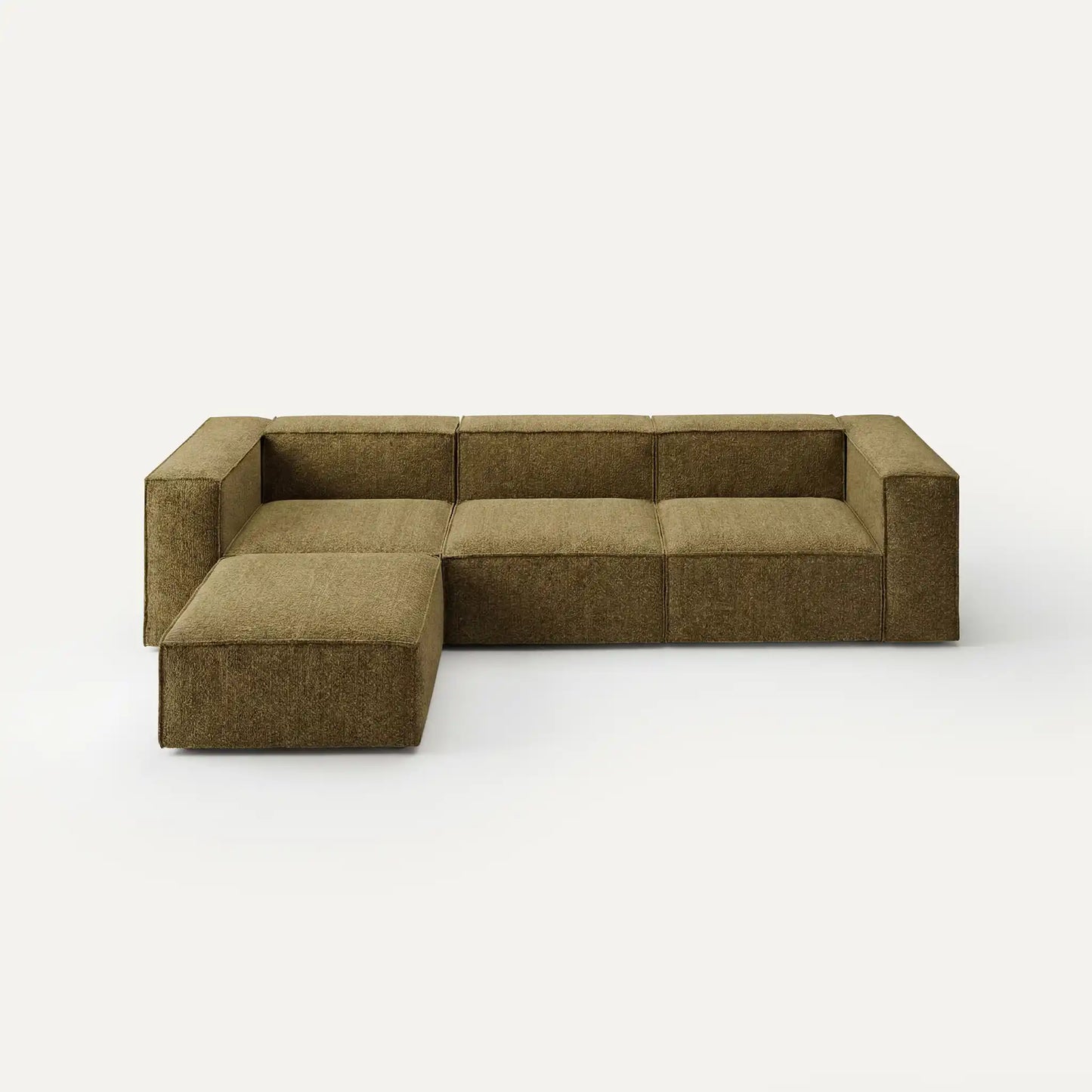 Modulares Sofa Sewilla (4-Sitzer) mit Pouffe