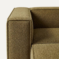 Modulares Sofa Sewilla (4-Sitzer) mit Pouffe