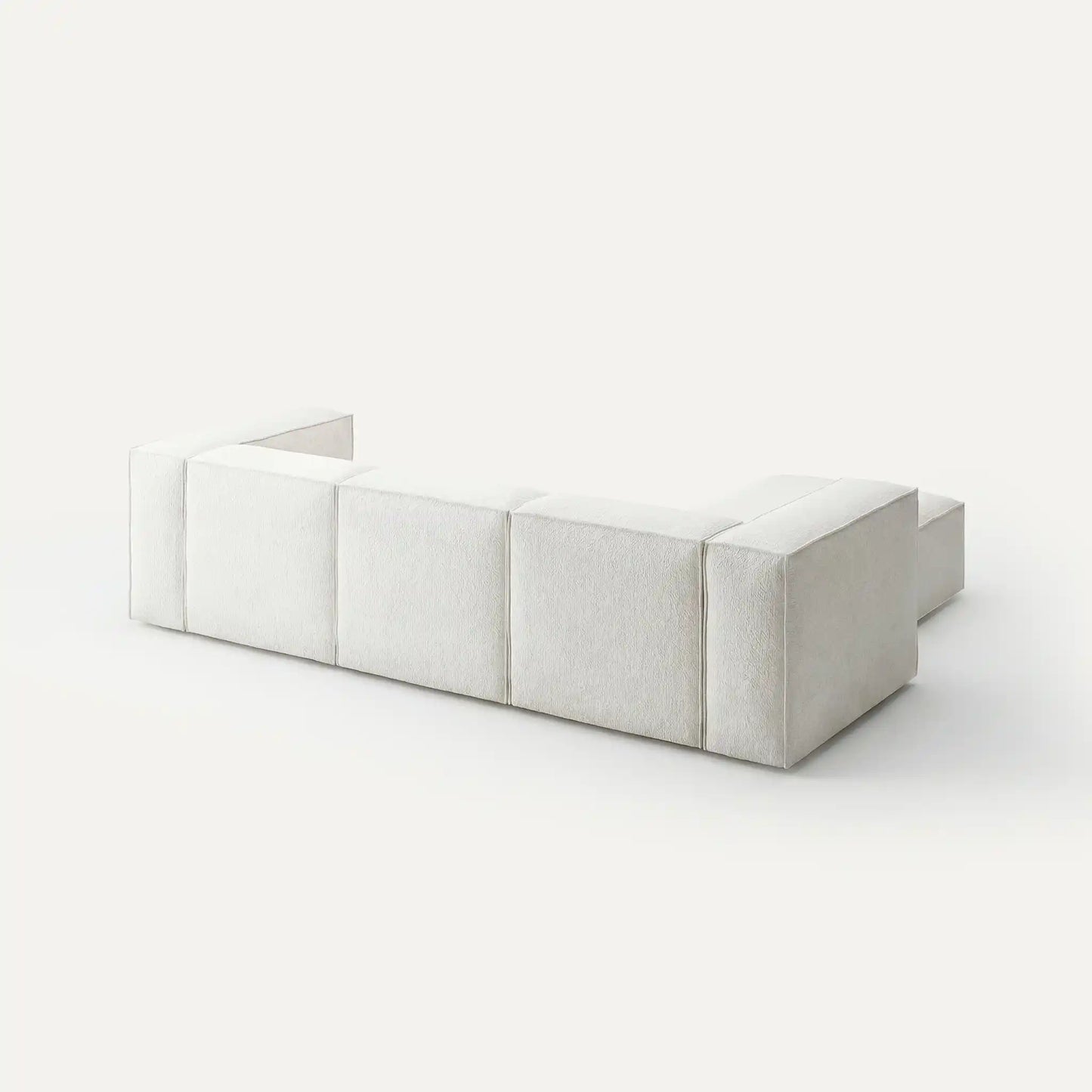 Modulares Sofa Sewilla (4-Sitzer) mit Pouffe