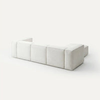 Modulares Sofa Sewilla (4-Sitzer) mit Pouffe