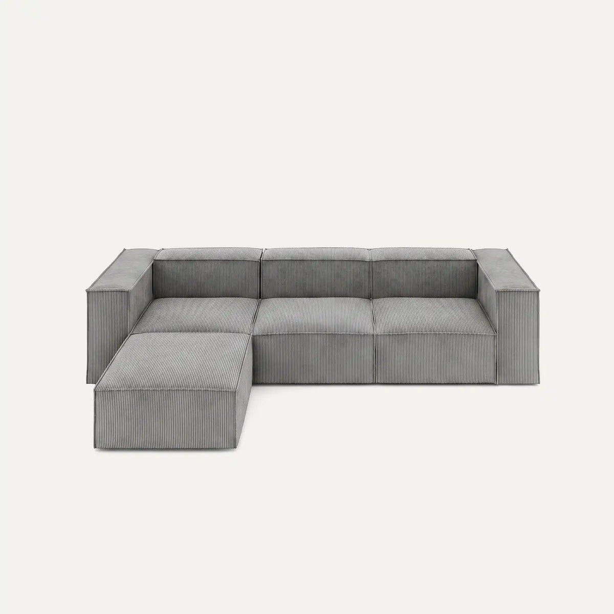 Modulares Sofa Sewilla (4-Sitzer) mit Pouffe