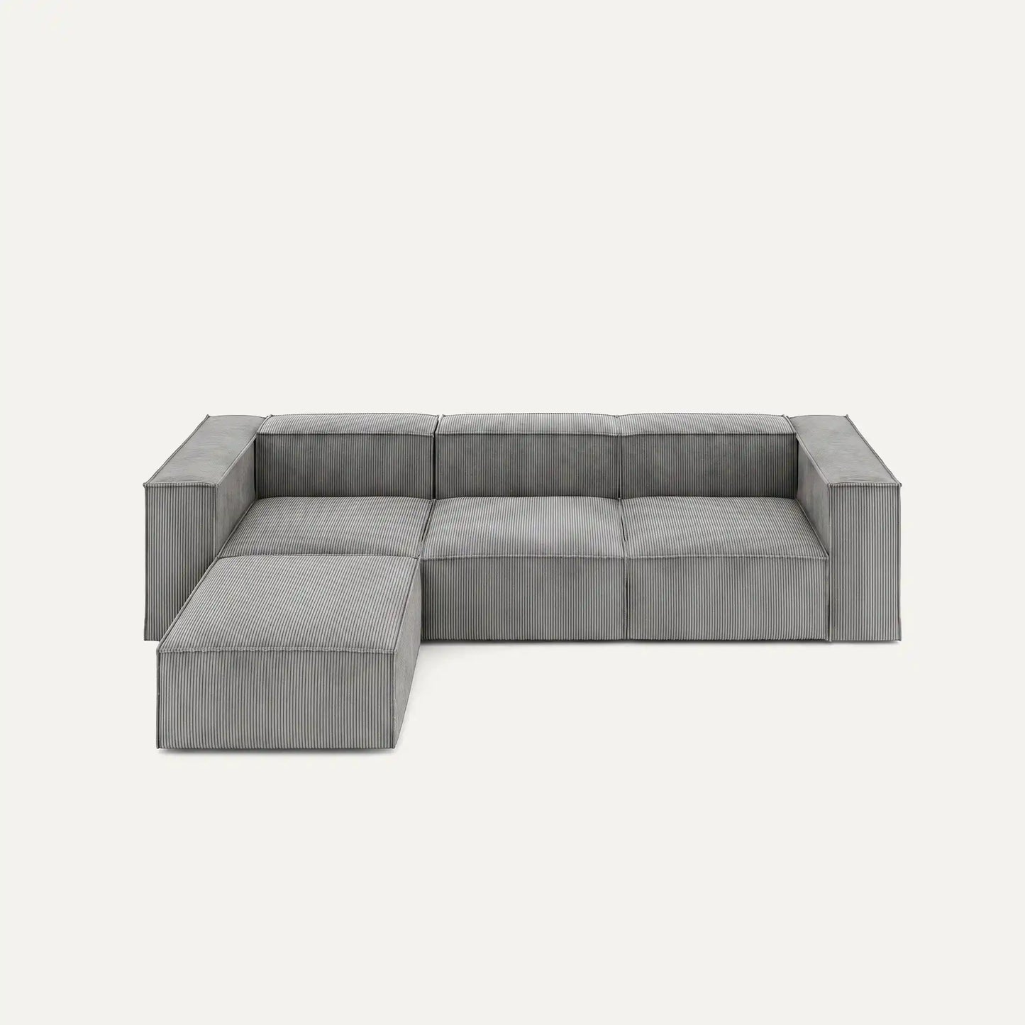 Modulares Sofa Sewilla (4-Sitzer) mit Pouffe