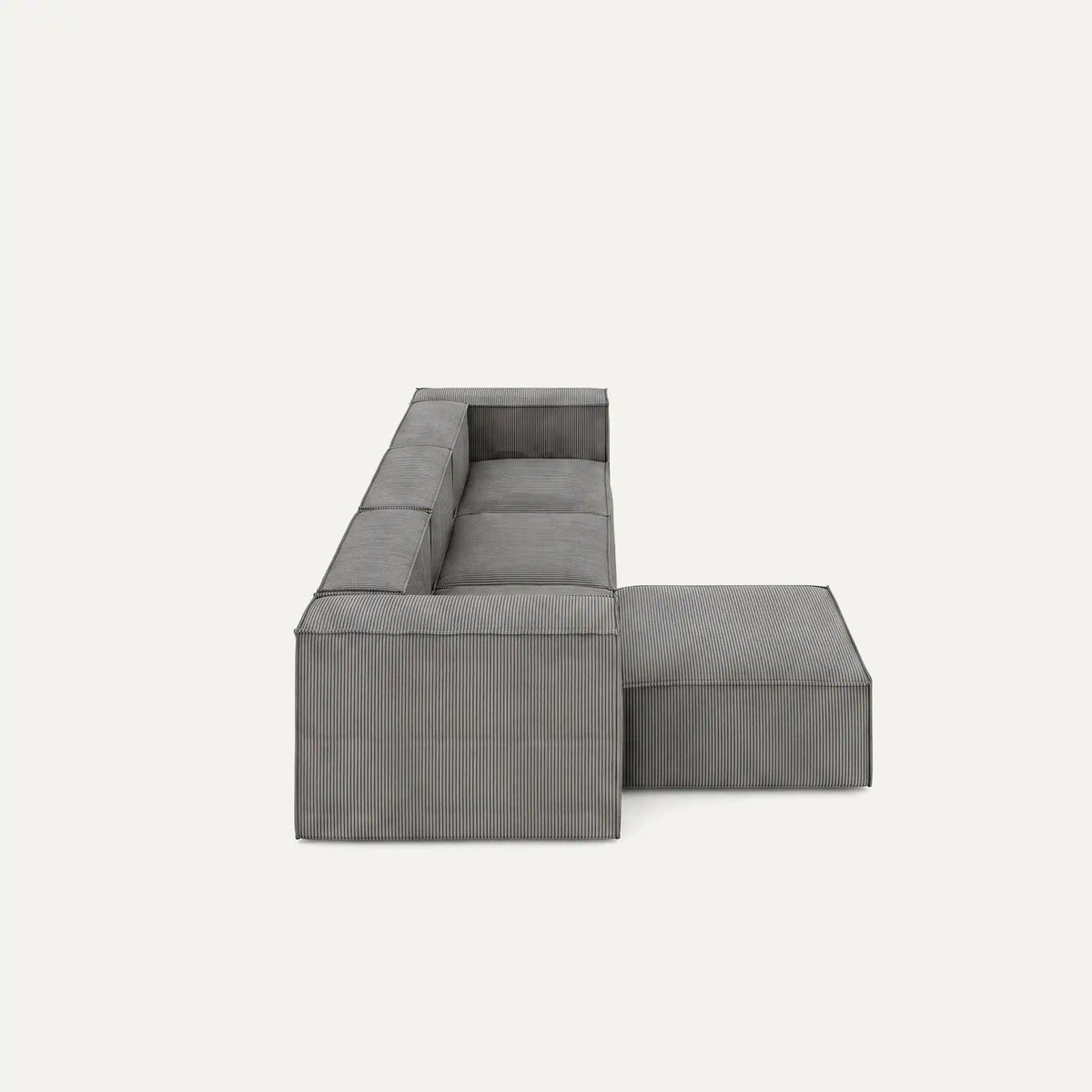Modulares Sofa Sewilla (4-Sitzer) mit Pouffe