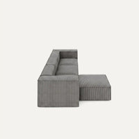 Modulares Sofa Sewilla (4-Sitzer) mit Pouffe