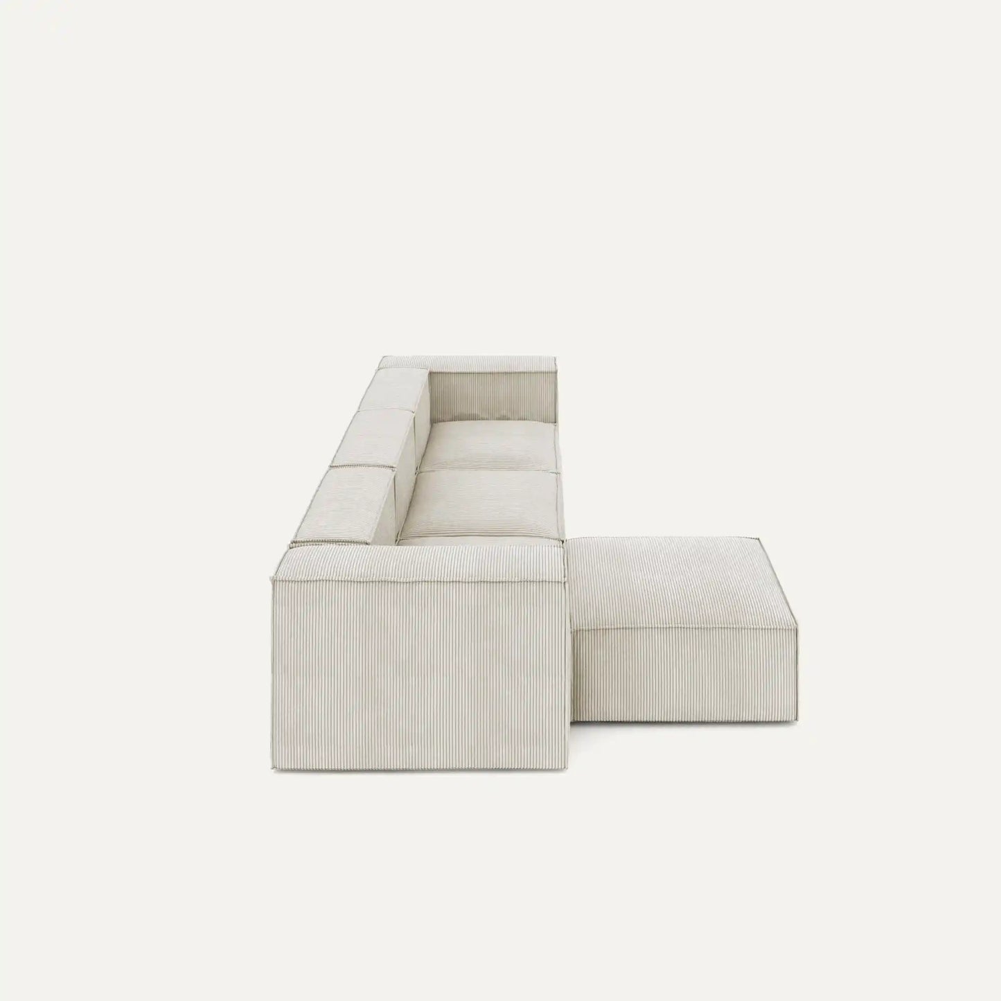 Modulares Sofa Sewilla (4-Sitzer) mit Pouffe