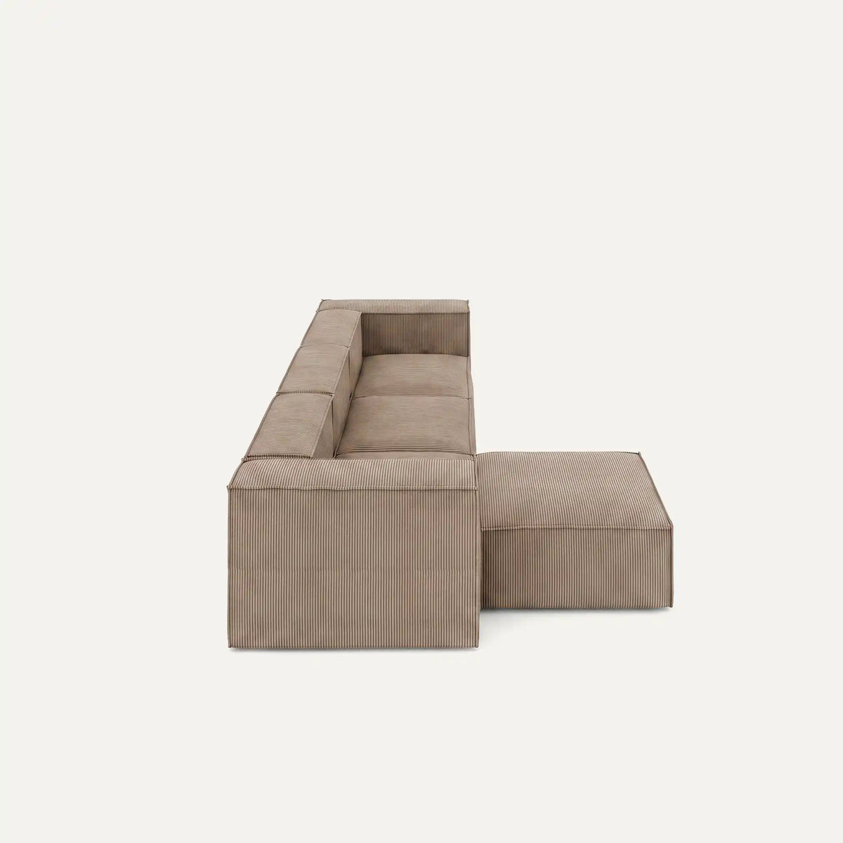 Modulares Sofa Sewilla (4-Sitzer) mit Pouffe