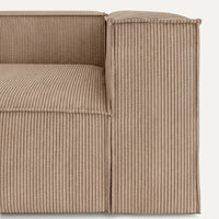 Modulares Sofa Sewilla (4-Sitzer) mit Pouffe