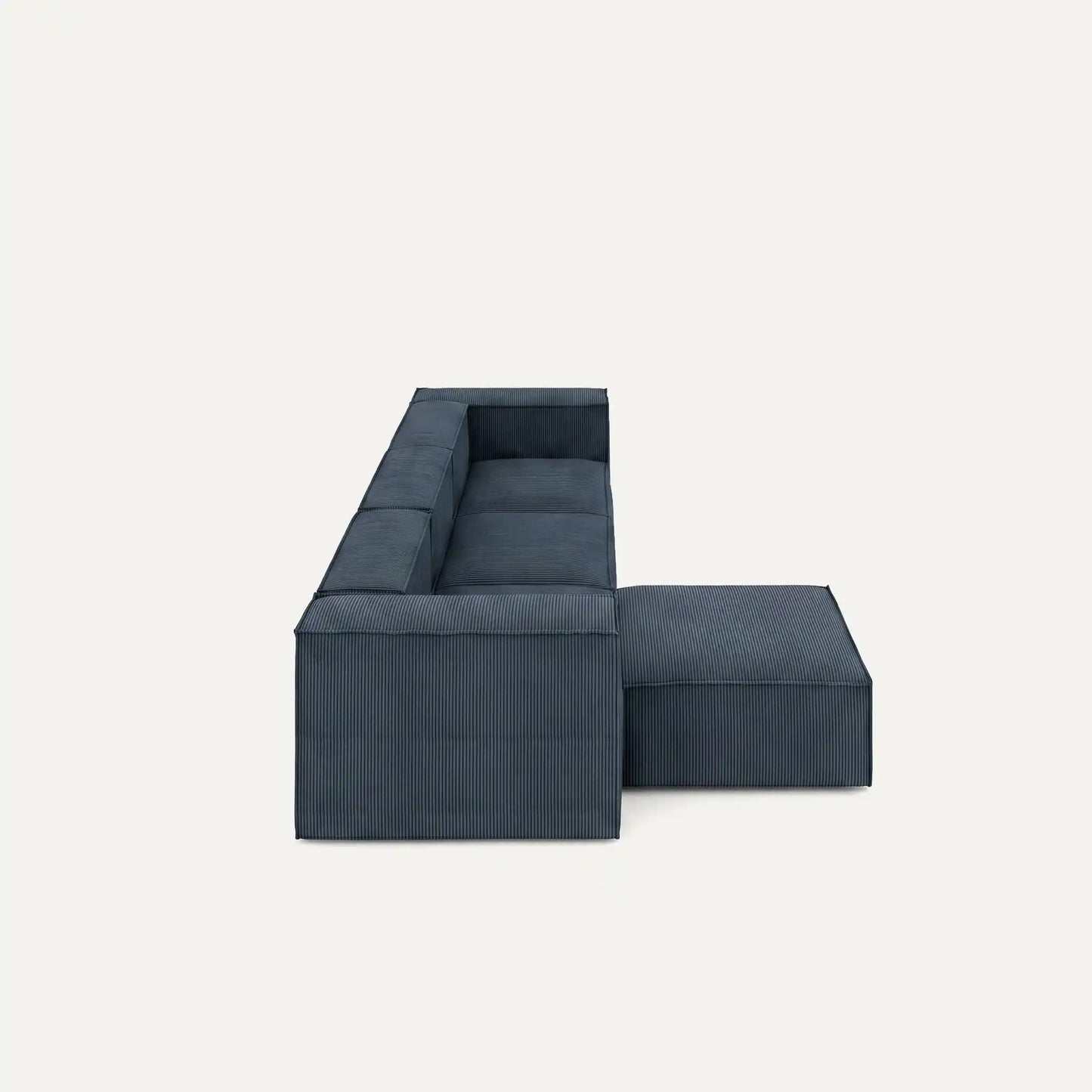 Modulares Sofa Sewilla (4-Sitzer) mit Pouffe