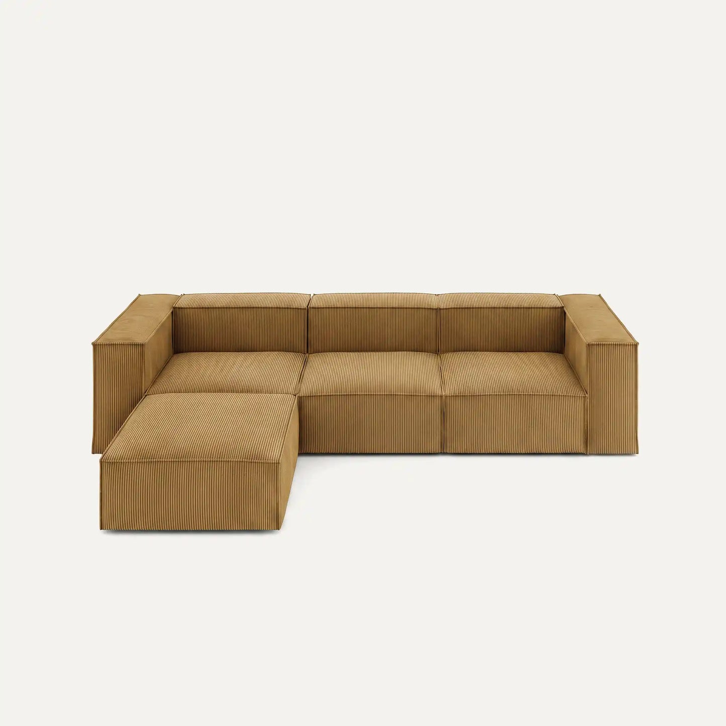 Modulares Sofa Sewilla (4-Sitzer) mit Pouffe